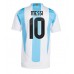 Maillot de foot Argentine Lionel Messi #10 Domicile vêtements Copa America 2024 Manches Courtes